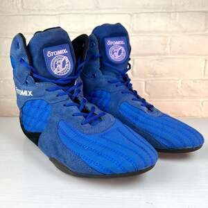 OTOMIX M3000 Mens 12 Blue Original Lite High Top Bodybuilding Wrestling Shoes